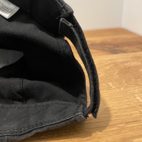 Toronto Raptors NBA Baseball Hat Black Embroidered Logo YOUTH Adjustable - Picture 3 of 11